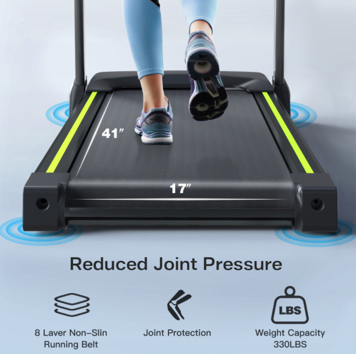 Walking Pad Under Desk Treadmill For Home Office -3.5HP Walking Treadmill 0.5-7.5MPH Capacity Treadmill For Walking Running Remote Control Batteries