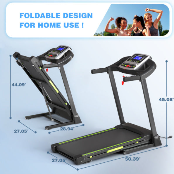 Walking Pad Under Desk Treadmill For Home Office -3.5HP Walking Treadmill 0.5-7.5MPH Capacity Treadmill For Walking Running Remote Control Batteries