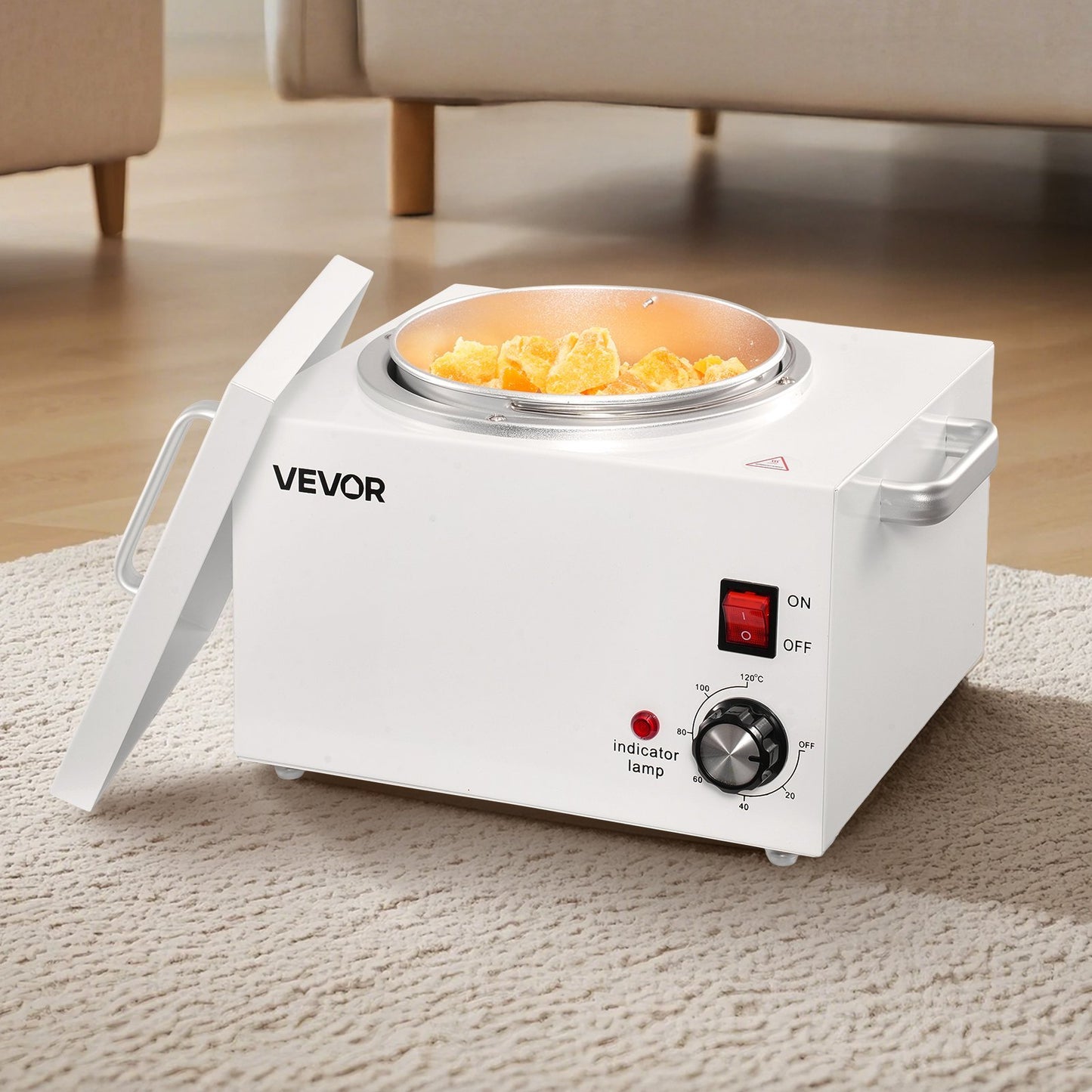 Single Wax Warmer 3000ML 300W Professional Wax Heater Pot For Hair Removal