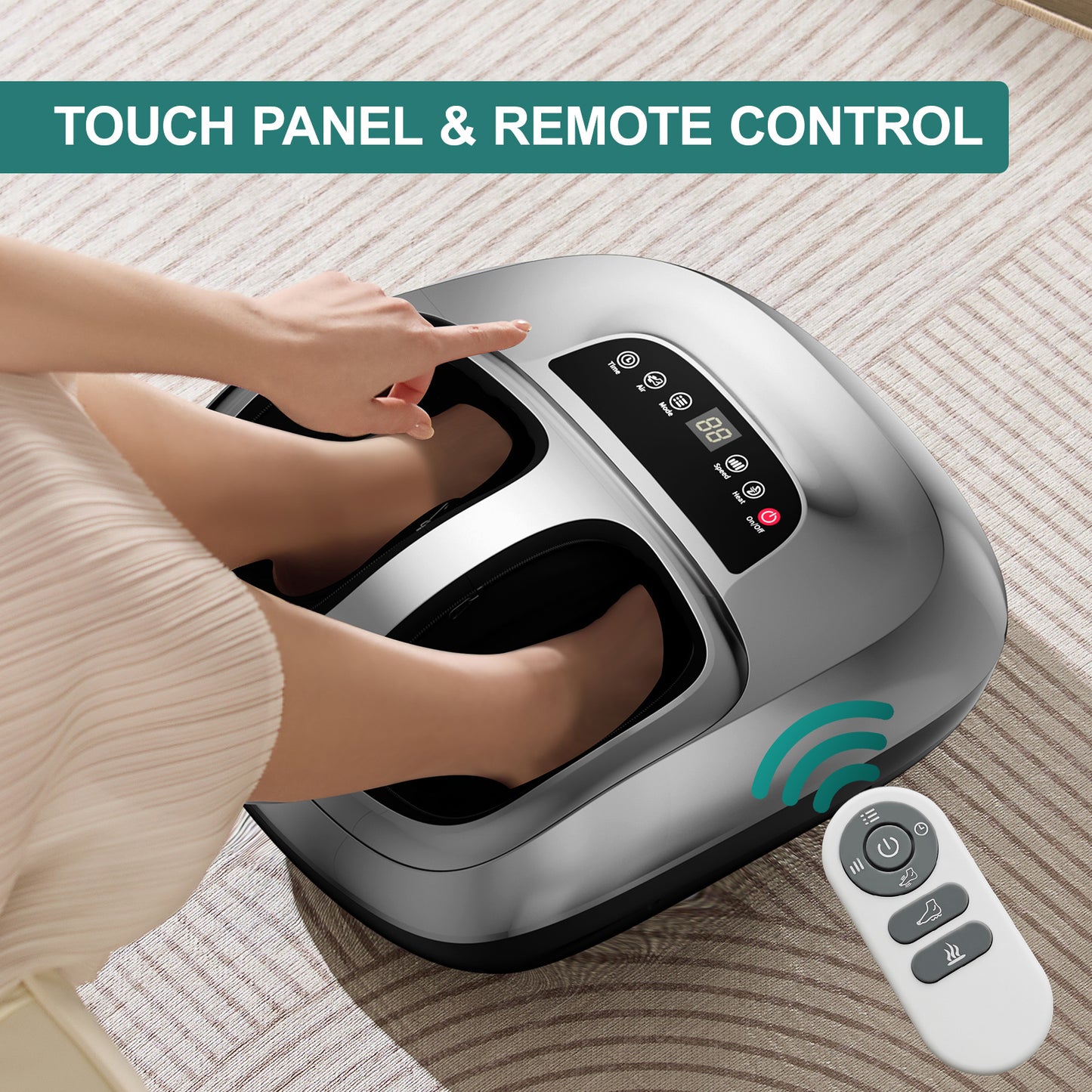 Multifunctional Foot Massager F01 - 15-minute Automatic Timer, Heating Massage, Relieves Fatigue, Cares For Health